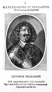 Prince Octavio Piccolomini, Duke of Amalfi, after a portrait of 1649 by Mattaus the Younger Merian